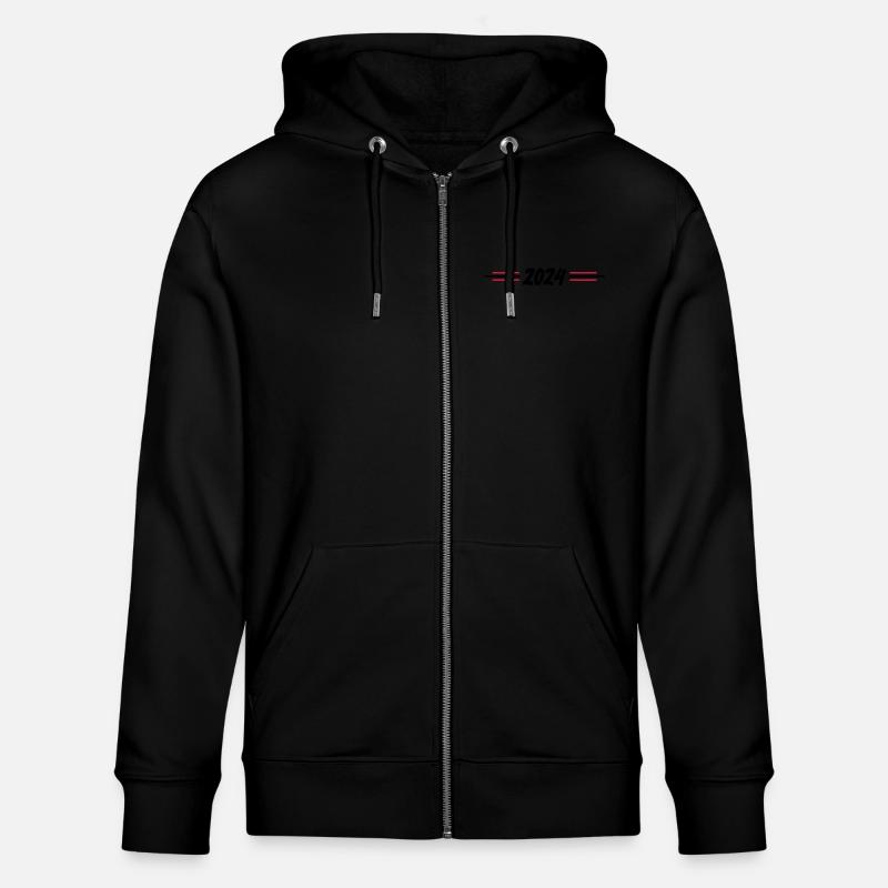 Année 2024 - Veste à capuche bio CULTIVATOR Stanley/Stella Unisexe - noir