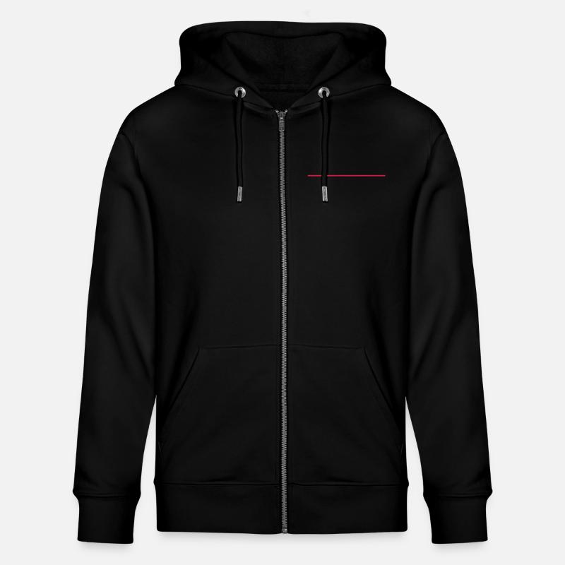red_line__f1 - Veste à capuche bio CULTIVATOR Stanley/Stella Unisexe - noir