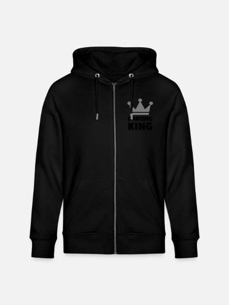 Dancing King - Veste à capuche bio CULTIVATOR Stanley/Stella Unisexe - noir