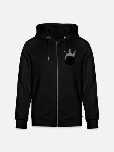 Eishockey - Stanley/Stella Unisex Bio-Kapuzenjacke CULTIVATOR  - Schwarz