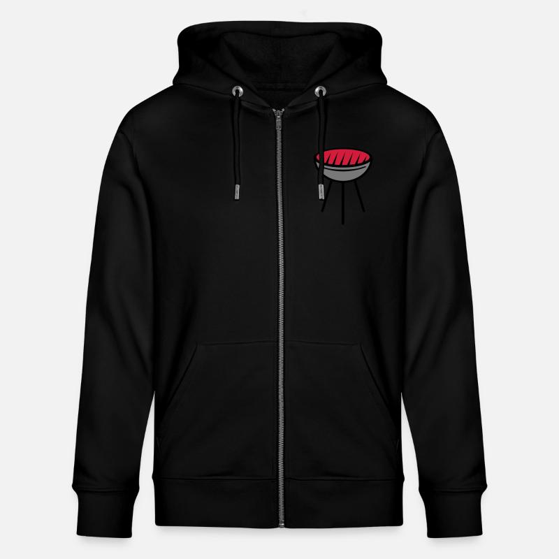 Grill - Veste à capuche bio CULTIVATOR Stanley/Stella Unisexe - noir