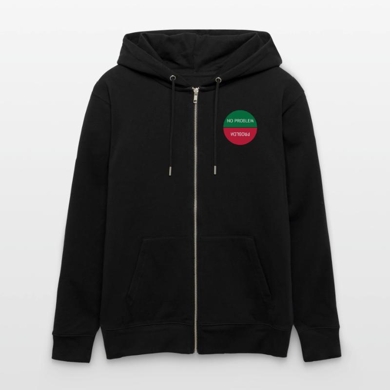 No problem vs Problem Stanley/Stella CULTIVATOR  Unisex Organic Hooded Jacket