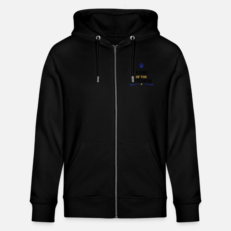 Cadeaux amusants pour hommes - Veste à capuche bio CULTIVATOR Stanley/Stella Unisexe - noir