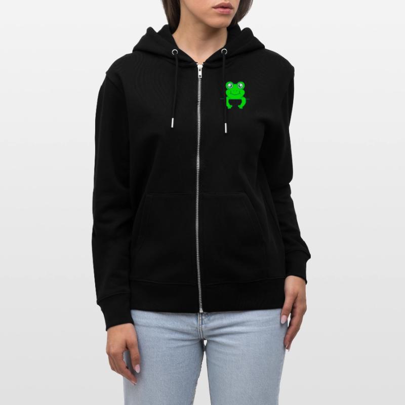 Shield Wall Frog Comic Stanley/Stella CULTIVATOR  Unisex Organic Hooded Jacket
