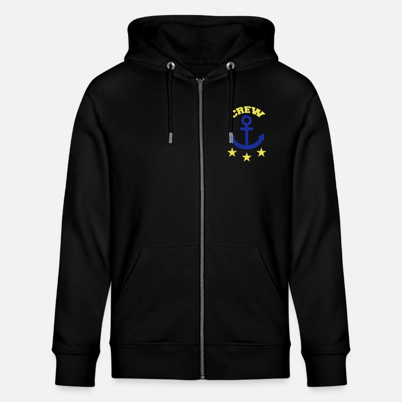 Crew - Veste à capuche bio CULTIVATOR Stanley/Stella Unisexe - noir