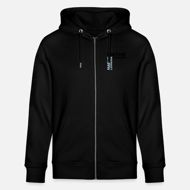 Professeur de mathématiques - V2 - Veste à capuche bio CULTIVATOR Stanley/Stella Unisexe - noir