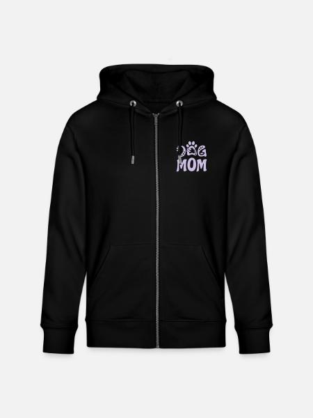 Hundemama - Stanley/Stella Unisex Bio-Kapuzenjacke CULTIVATOR - Schwarz