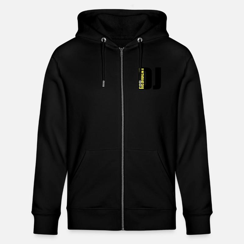 DJ - Stanley/Stella Unisex Bio-Kapuzenjacke CULTIVATOR  - Schwarz