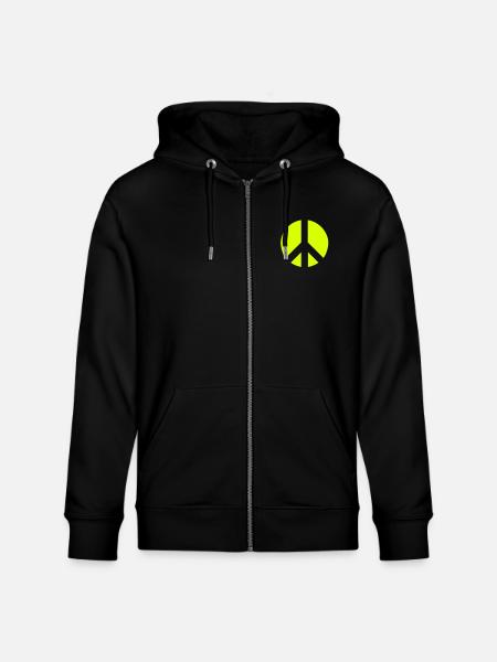 6_sign - Stanley/Stella CULTIVATOR  Unisex Organic Hooded Jacket - black