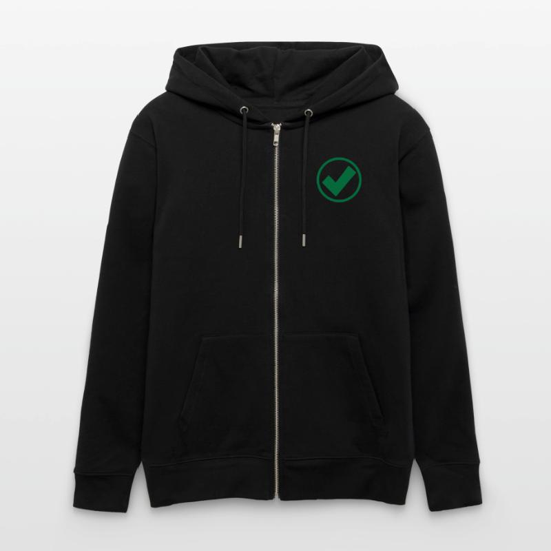 check mark Stanley/Stella CULTIVATOR  Unisex Organic Hooded Jacket