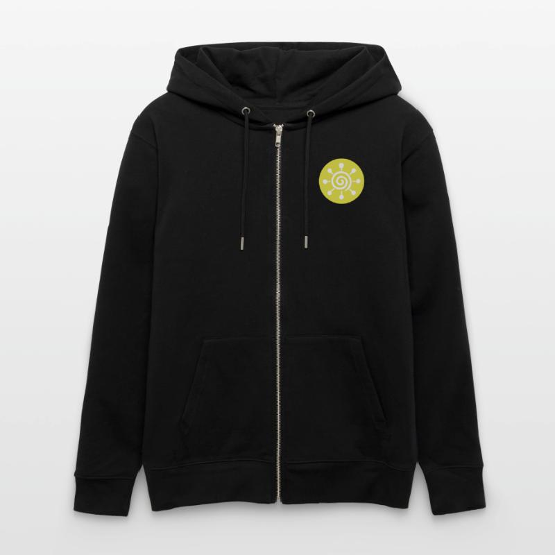 Sun icon Stanley/Stella CULTIVATOR  Unisex Organic Hooded Jacket