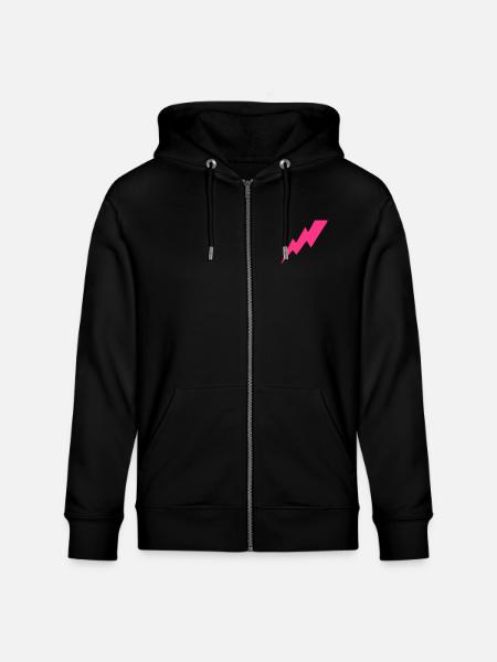 Blitz - Stanley/Stella Unisex Bio-Kapuzenjacke CULTIVATOR - Schwarz