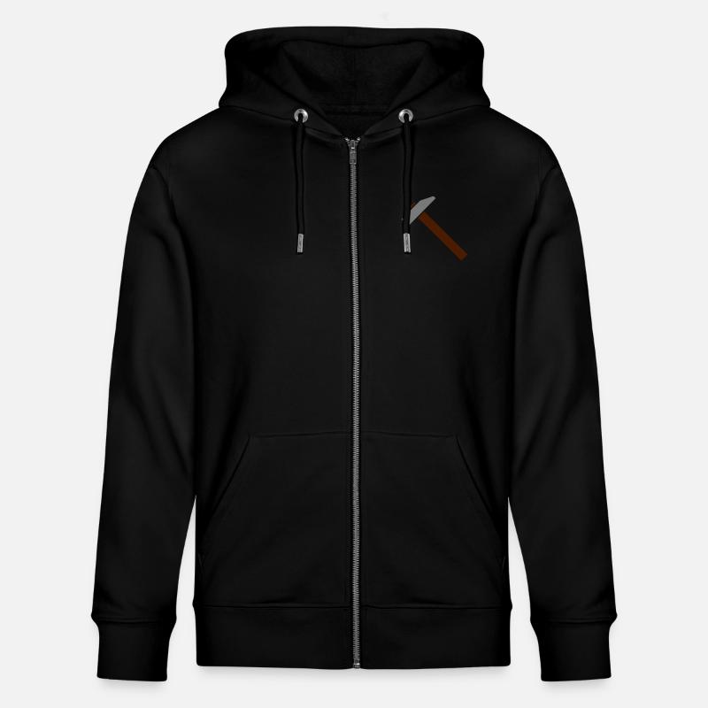 Hammer - Stanley/Stella Unisex Bio-Kapuzenjacke CULTIVATOR  - Schwarz