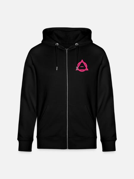 Therian - Stanley/Stella CULTIVATOR  Unisex Organic Hooded Jacket - black