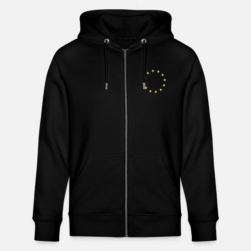 cercle_etoile - Veste à capuche bio CULTIVATOR Stanley/Stella Unisexe - noir