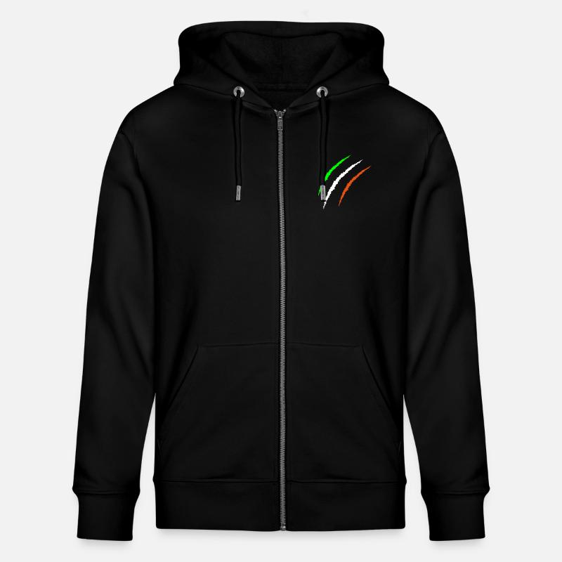 Griffes Irlande - Veste à capuche bio CULTIVATOR Stanley/Stella Unisexe - noir