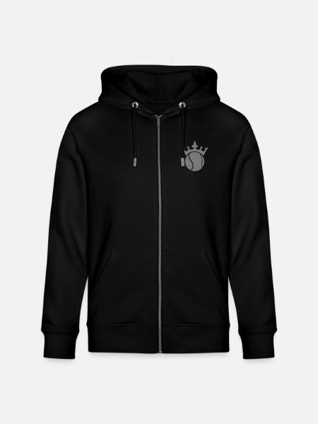 Tennis - Stanley/Stella Unisex Bio-Kapuzenjacke CULTIVATOR - Schwarz