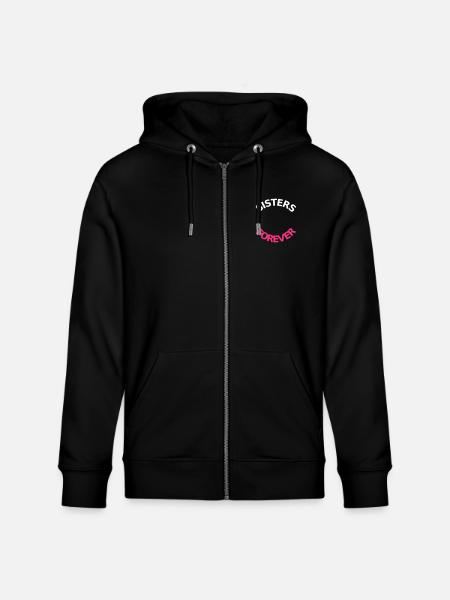 sisters forever - Stanley/Stella CULTIVATOR Unisex Organic Hooded Jacket - black