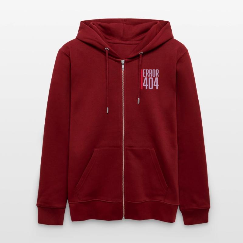 Fehler Code Error 404 Stanley/Stella Unisex Bio-Kapuzenjacke CULTIVATOR 