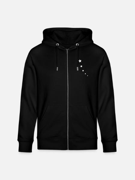 stars_design - Stanley/Stella CULTIVATOR Unisex Organic Hooded Jacket - black