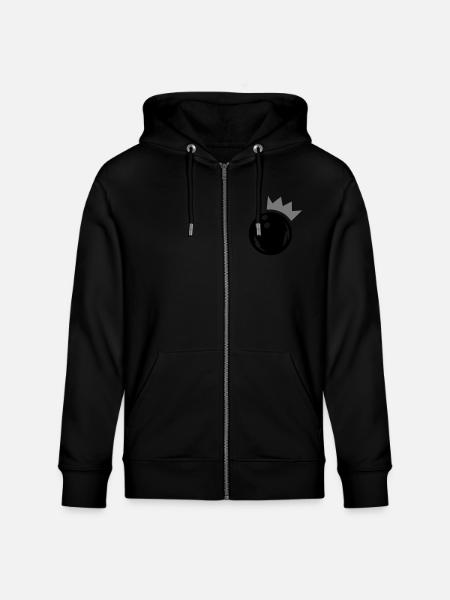Bowling - Veste à capuche bio CULTIVATOR Stanley/Stella Unisexe - noir