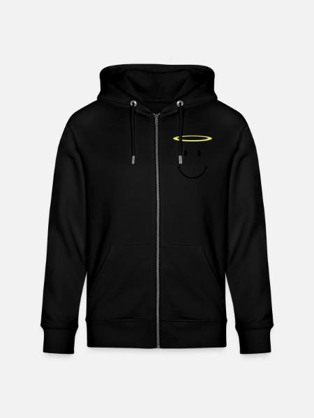 Auréole - Veste à capuche bio CULTIVATOR Stanley/Stella Unisexe - noir