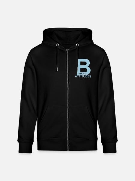 beatitudes - Veste à capuche bio CULTIVATOR Stanley/Stella Unisexe - noir