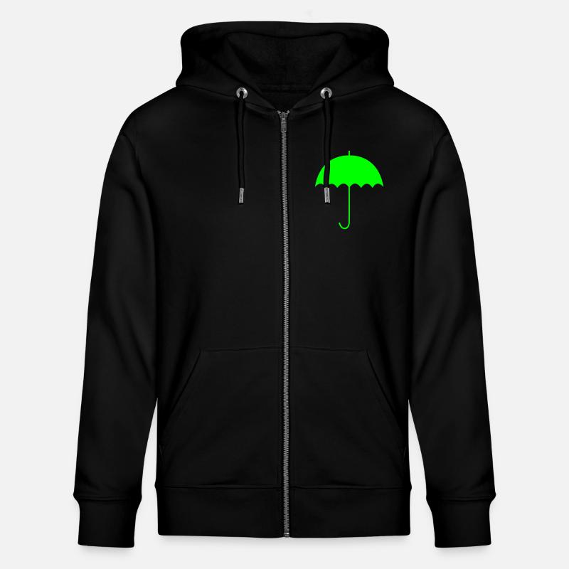 regenschirm - Stanley/Stella Unisex Bio-Kapuzenjacke CULTIVATOR  - Schwarz