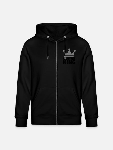 Guitar King - Veste à capuche bio CULTIVATOR Stanley/Stella Unisexe - noir