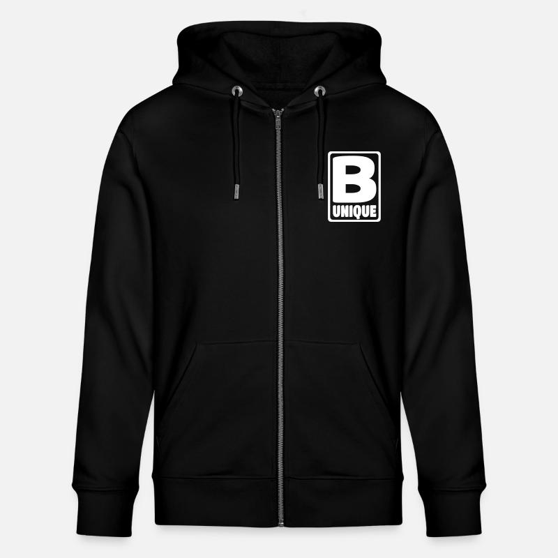 B Unique - Veste à capuche bio CULTIVATOR Stanley/Stella Unisexe - noir
