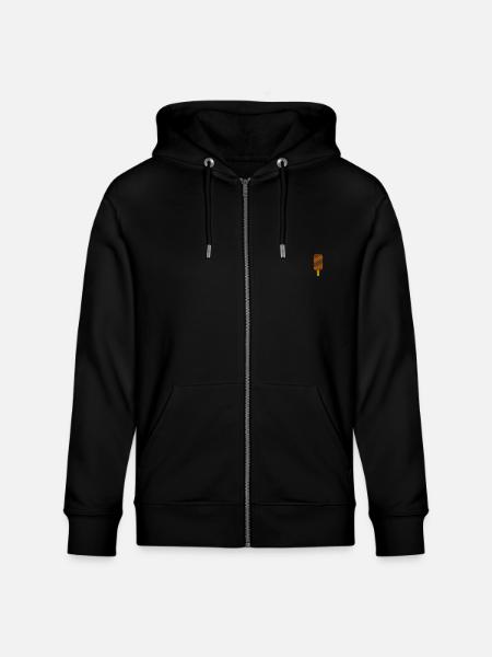 Glaces - Veste à capuche bio CULTIVATOR Stanley/Stella Unisexe - noir
