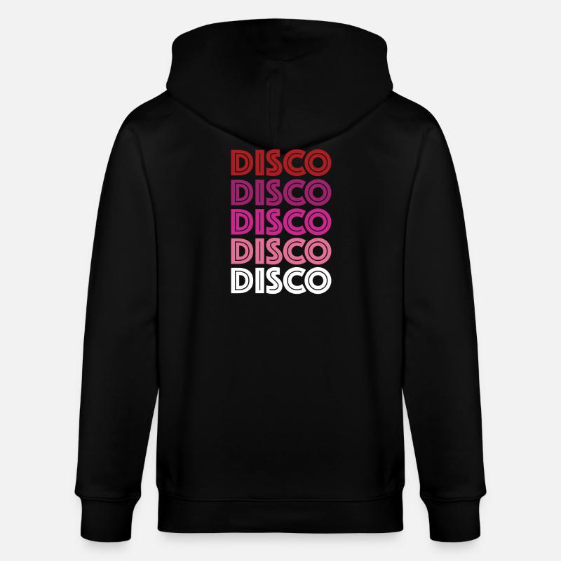 Disco Disco Disco - Veste à capuche bio CULTIVATOR Stanley/Stella Unisexe - noir