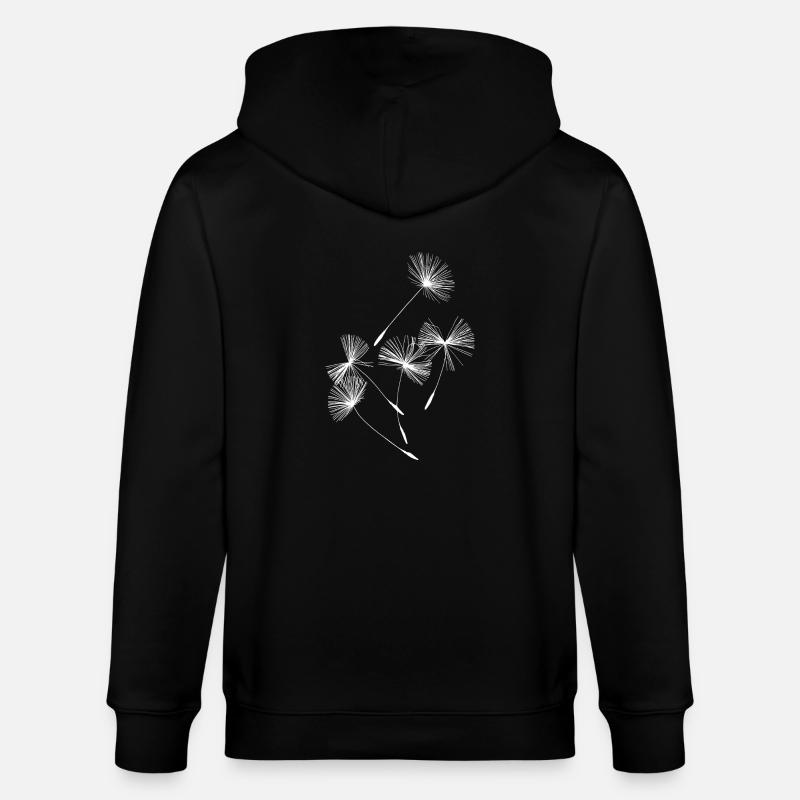 Löwenzahn - Stanley/Stella Unisex Bio-Kapuzenjacke CULTIVATOR - Schwarz
