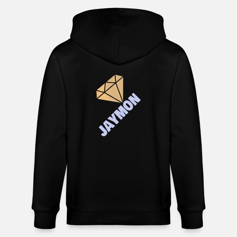 Jaymon - Veste à capuche bio CULTIVATOR Stanley/Stella Unisexe - noir