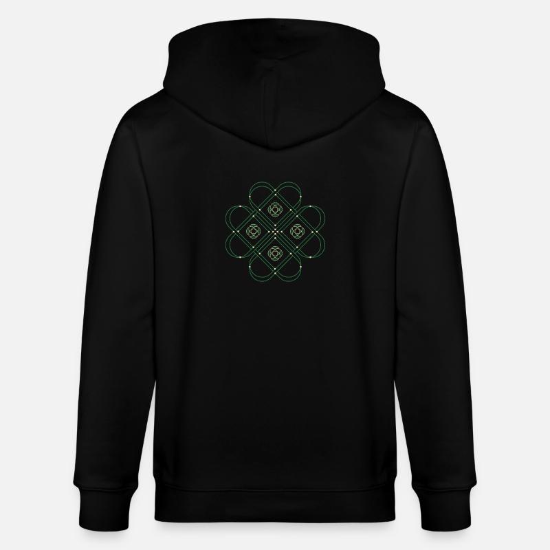 Cloverleaf - Veste à capuche bio CULTIVATOR Stanley/Stella Unisexe - noir