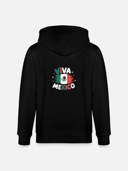 Mexico Mexico Mexican Spanish - Stanley/Stella CULTIVATOR Unisex Organic Hooded Jacket - black