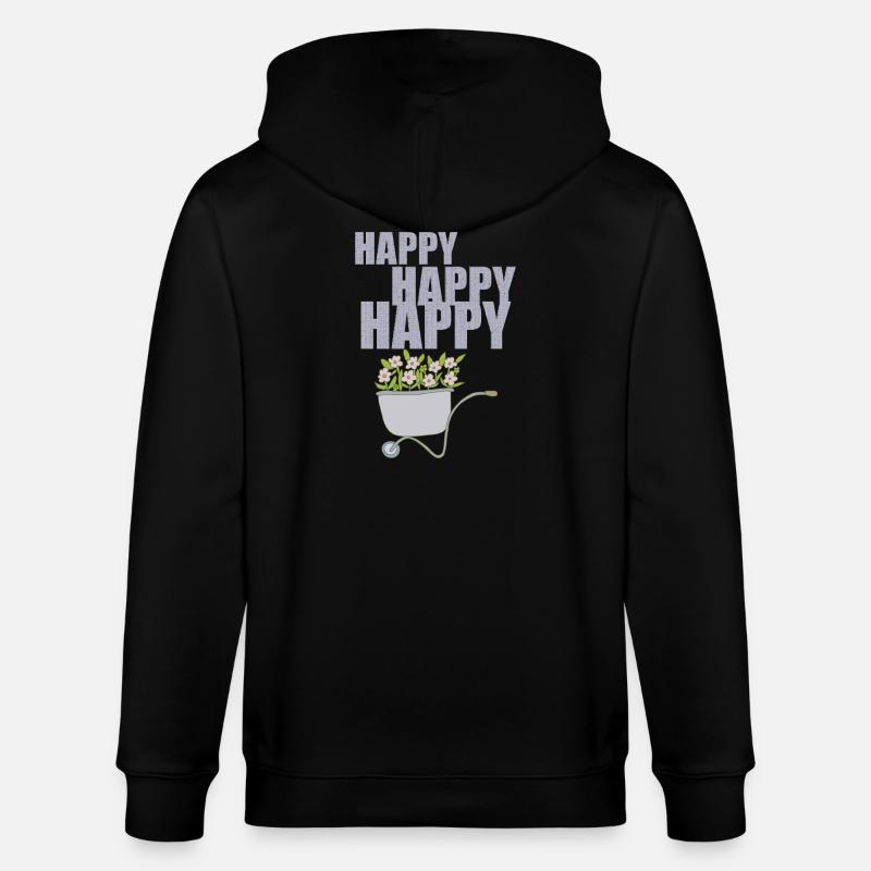 BROUETTES HEUREUSES - Veste à capuche bio CULTIVATOR Stanley/Stella Unisexe - noir