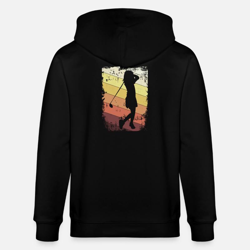 Golfeuse - Veste à capuche bio CULTIVATOR Stanley/Stella Unisexe - noir