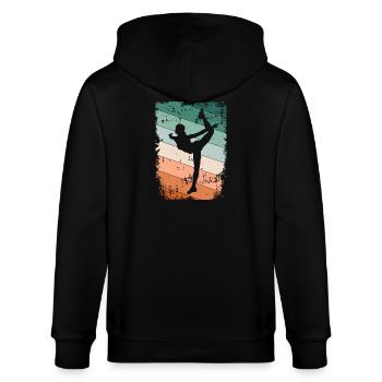 Ballerine danseuse - Veste à capuche bio CULTIVATOR Stanley/Stella Unisexe - noir - Dos - Anna (173cm)