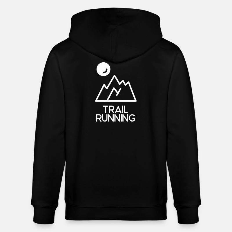 Trailrunning - Stanley/Stella Unisex Bio-Kapuzenjacke CULTIVATOR  - Schwarz