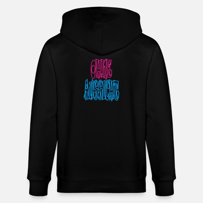 Sans vue - Veste à capuche bio CULTIVATOR Stanley/Stella Unisexe - noir