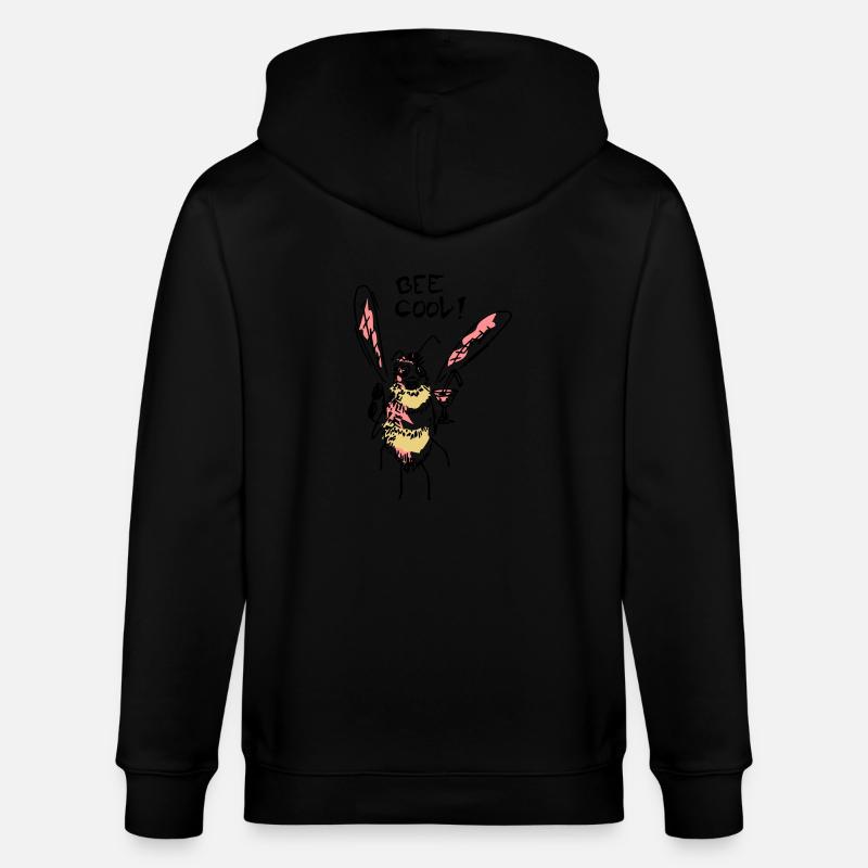 bee cool - Veste à capuche bio CULTIVATOR Stanley/Stella Unisexe - noir