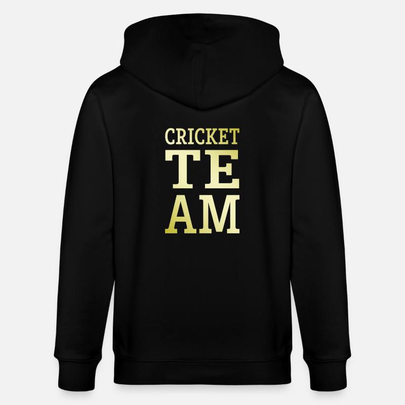 Équipe de cricket - Veste à capuche bio CULTIVATOR Stanley/Stella Unisexe - noir