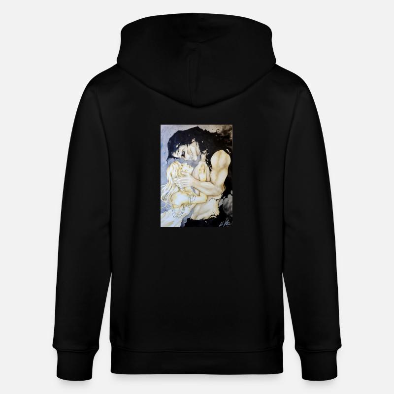 Join me in death - Stanley/Stella Unisex Bio-Kapuzenjacke CULTIVATOR  - Schwarz