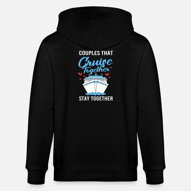Bateau de croisière - Veste à capuche bio CULTIVATOR Stanley/Stella Unisexe - noir
