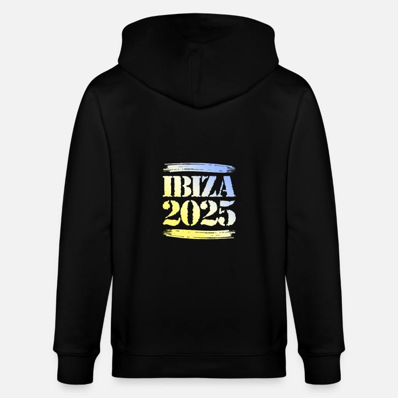 Ibiza 2025 - Veste à capuche bio CULTIVATOR Stanley/Stella Unisexe - noir