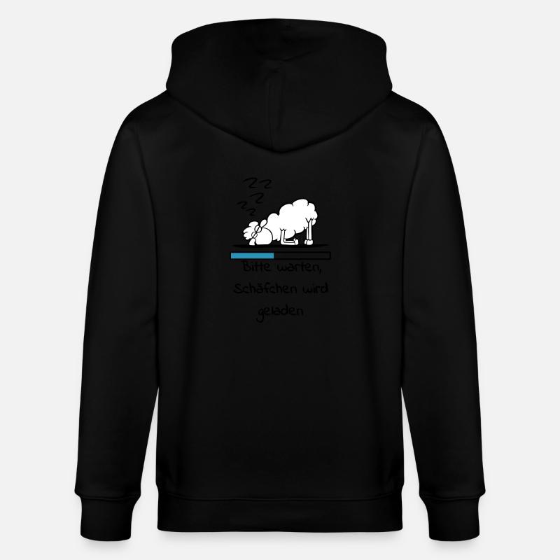 Schäfchen - Stanley/Stella Unisex Bio-Kapuzenjacke CULTIVATOR  - Schwarz