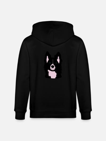 "Velvet" head - Stanley/Stella CULTIVATOR Unisex Organic Hooded Jacket - black