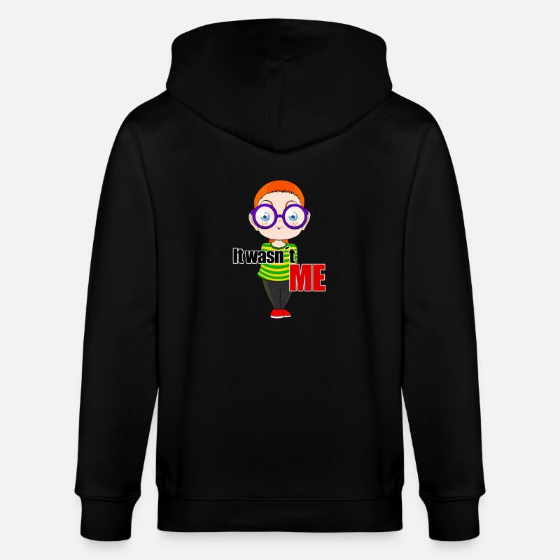 Il n'a pas été ME - Veste à capuche bio CULTIVATOR Stanley/Stella Unisexe - noir