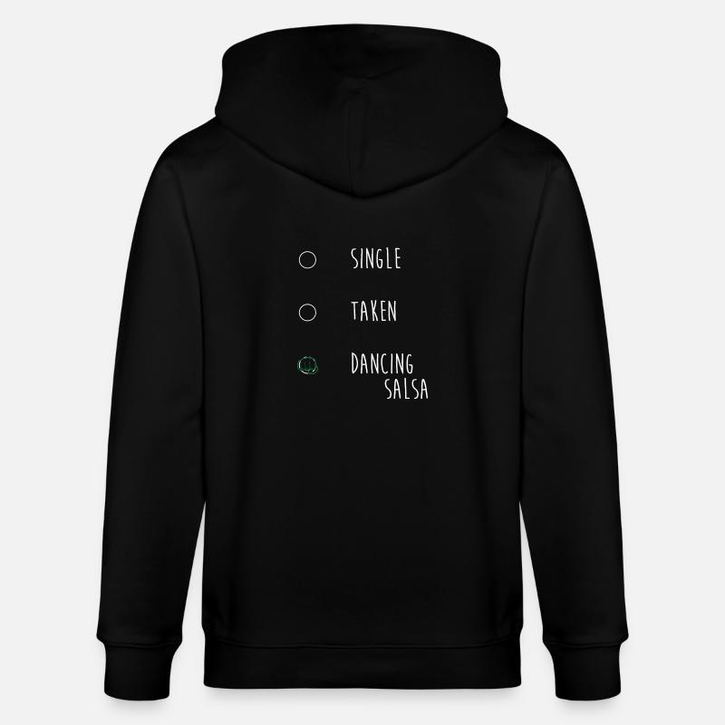 Danseuse de salsa Danseuse - Veste à capuche bio CULTIVATOR Stanley/Stella Unisexe - noir